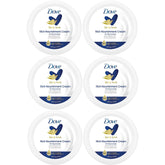 Dove Body Love crema con ceramidas: tarro visible para hidratación intensa de piel seca.