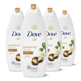 Bouteille Dove Soin Corps Karité Vanille Chaude pour hydratation douce