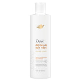 Dove Damage Therapy Derma champú, botella para cuero cabelludo sensible.