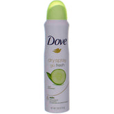 Dove Dry Spray Cool Essentials bottle front for quick daily freshness.