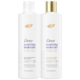 Dove DermaCare set: champú y acondicionador para cabello suave y sin caspa.