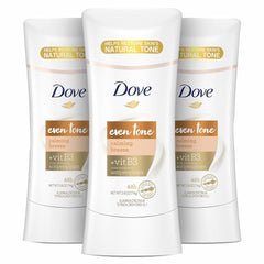 Dove Equilibrio de Tono desodorante stick Flor de Manzana, aroma floral y protección de 48 horas.