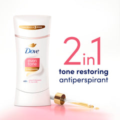 Aplicador suave de Dove Even Tone para uso diario