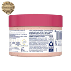 Dove Exfoliating Body Polish aroma de granada en la ducha