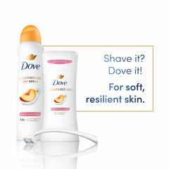 Dove Melocotón y Manzanilla: fragancia suave para una experiencia calmante.