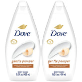 Dove gel ducha doble empaque: cuidado suave para la piel.