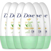 Dove Go Fresh desodorante roll-on pepino y té verde para sensación fresca todo el día