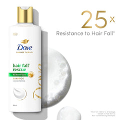 Champú Dove para la caída del cabello, espuma suave al aplicar