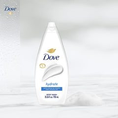Conjunto Dove Hidratante Ducha Corporal, piel suave tras la limpieza