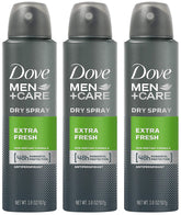 Dove Desodorante Antitranspirante Extra Fresco, vista del pack para hombre, frescura duradera