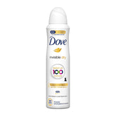 Dove Invisible Dry, lata de antitranspirante, protección 24 horas sin manchas.