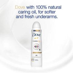 Dove Invisible Dry, crema hidratante en fórmula para la piel.