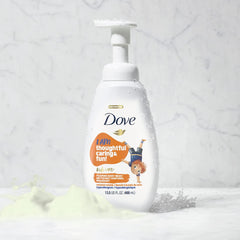 Dove Kids Care, botella con bomba, uso cómodo para niños.