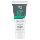 DOVE MEN + CARE crema corporal Aloe y Bambú, desodorante en tubo para uso cómodo