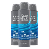 Desodorante seco Dove Men+Care: aplicación rápida para axilas secas