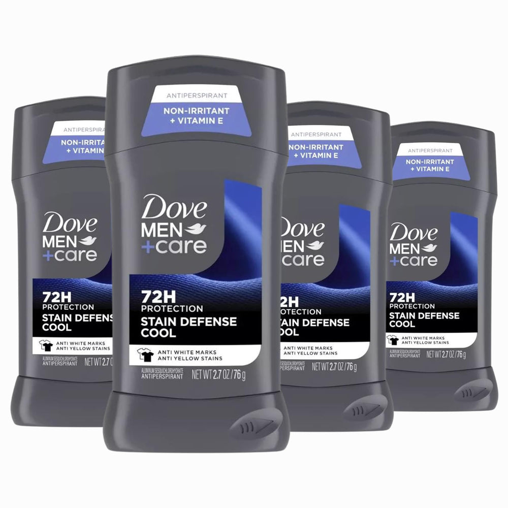 DOVE MEN + CARE Stick defensa de manchas, evita marcas en la ropa.