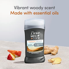 Dove Men+Care Mañana Fresco protección 72 horas para axilas frescas.