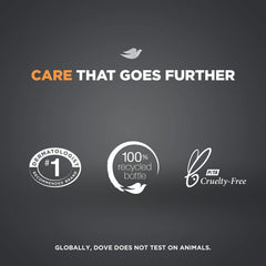 Dove Men+Care Skin Defense Bar with 1/4 moisturizing cream enhances hydration.