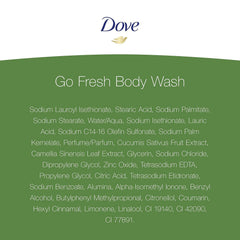Dove Pack de 3 unidades, ducha corporal para uso familiar.