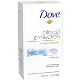Dove Protección Clínica Original Clean en bote de 1,7 oz para uso diario.