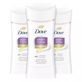 Desodorante Dove Tonos Iguales: aplicación suave para tono de piel uniforme.
