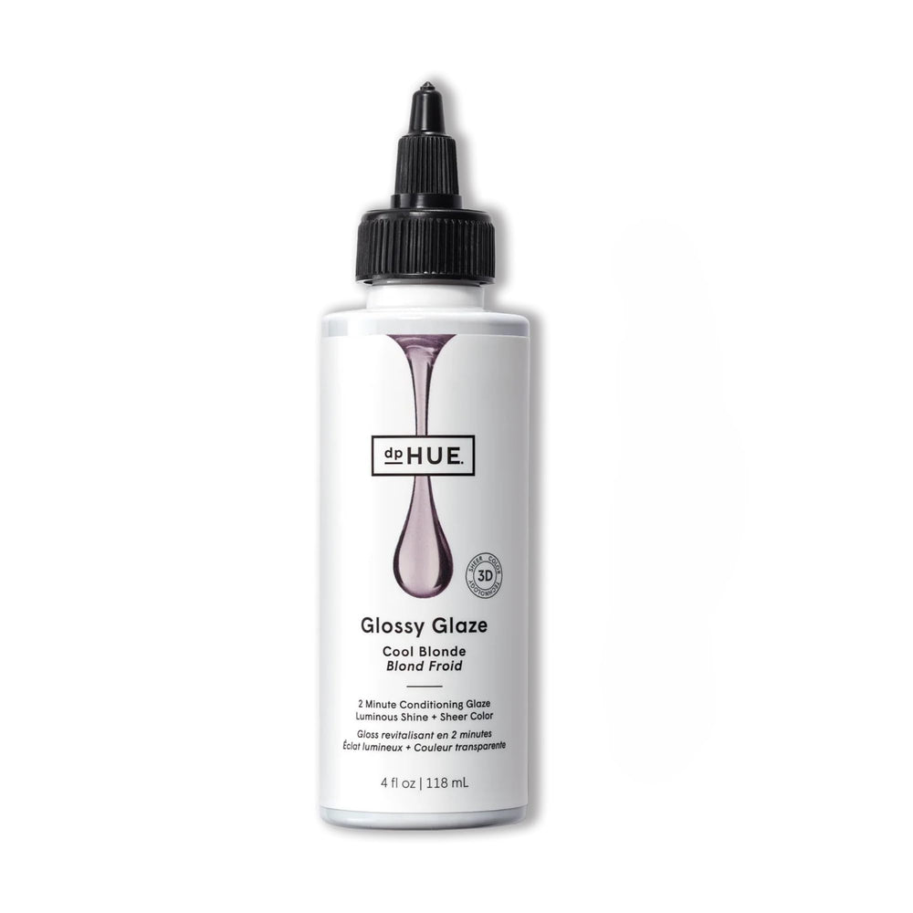 dpHUE Glossy Glaze Cool Blonde — bouteille prête à l'emploi pour une brillance rapide sans alourdir les cheveux
