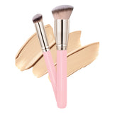 Dpolla Pro brocha-base-punta para cobertura natural y difuminado suave.