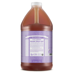Dr. Bronner’s Savon Sucre Lavande: bouteille prête pour une douche hydratante