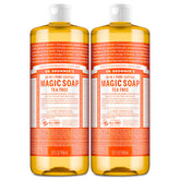 Dr. Bronner's jabon líquido Castile árbol de té para cuerpo y cabello