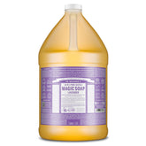 Dr. Bronner's Lavanda: jabón líquido 1 galón, ideal para piel suave y uso diario.