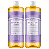 Dr. Bronner’s Lavande – bouteille-liquide: mousse dense pour peau douce.