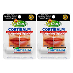 Dr. Dan's Cortibalm 2-pack unboxing reveals compact tubes for on the go lip care