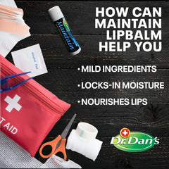 Ingredientes clave: petrolato, aceite mineral y vitamina E nutren sin irritar.