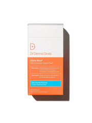 Dr Dennis Gross Alpha Beta Ultra Suave exfoliante diario, botella lista para exfoliar suavemente la piel.