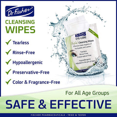 Dr. Fischer Eyelid Wipes eliminacion maquillaje: retiro suave.