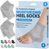 Dr. Frederick's Original medias talones humectados para suavidad de la piel.