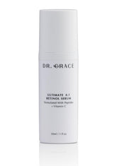 Dr. Grace Sérum Retinol 0.1, frasco compacto para uso nocturno.