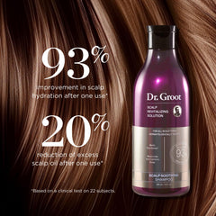 Dr. Groot Shampoing sans parabens-sans sulfates, formule douce pour colorations.