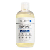 DR. LIFT Jabón Cuerpo Antibacteriano: frasco en ducha, limpieza suave para la piel.
