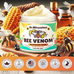Dr. Miraculous crema propóleo y péptidos, ingredientes clave para el cuidado diario.