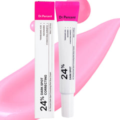 dr.percent crema aclaradora de manchas en botella, tono rosado natural para piel radiante