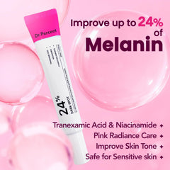 dr.percent textura crema sin irritación en primer plano, ideal para uso nocturno
