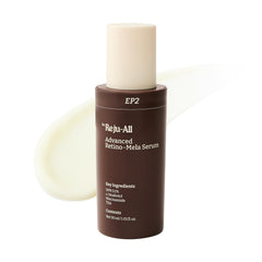 Dr Reju-All Retino-Mela Serum sur la bouteille, prêt pour une routine anti-âge douce