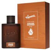 Dr. Squatch Colonia Fireside Bourbon, botella elegante para uso diario.