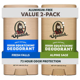 Dr. Squatch déodorant homme, emballage Alpine Sage et Bay Rum, protection longue durée