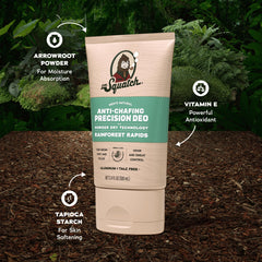 Desodorante Dr. Squatch Rainforest Rapids, ingredientes naturales Arrurruz, vitamina E y tapioca