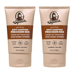 Dr. Squatch dos-pack desodorante corporal Wood Barrel Bourbon para uso diario