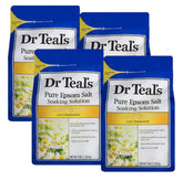 Dr Teal's Comfort & Calm: bain avec sel d'Epsom et camomille pour détente musculaire