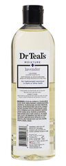 Frasco Dr Teal's: aceite para baño con absorción rápida.