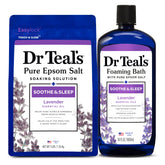 Dr Teal's sal de Epsom lavanda en bolsa para relajación muscular
